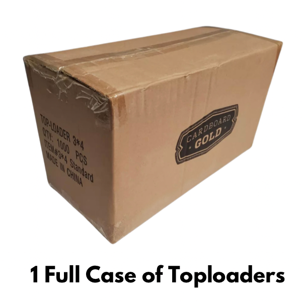 1,000 Toploaders - Full Case